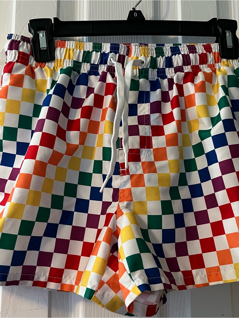 Old Navy Rainbow Checkered Swim Bottoms